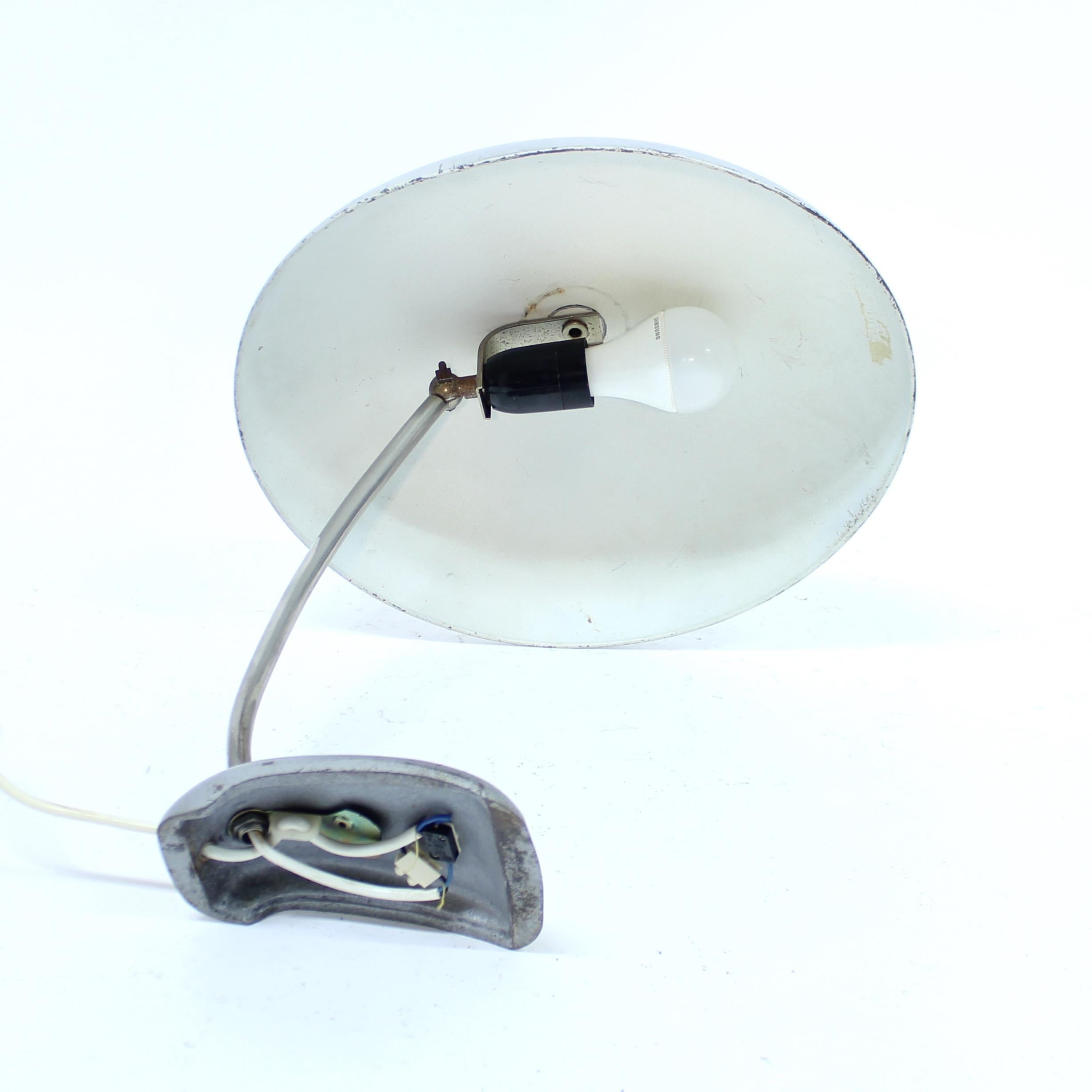Industrial table lamp, attributed to Christian Dell for Kaiser Idell, 1930s For Sale 9