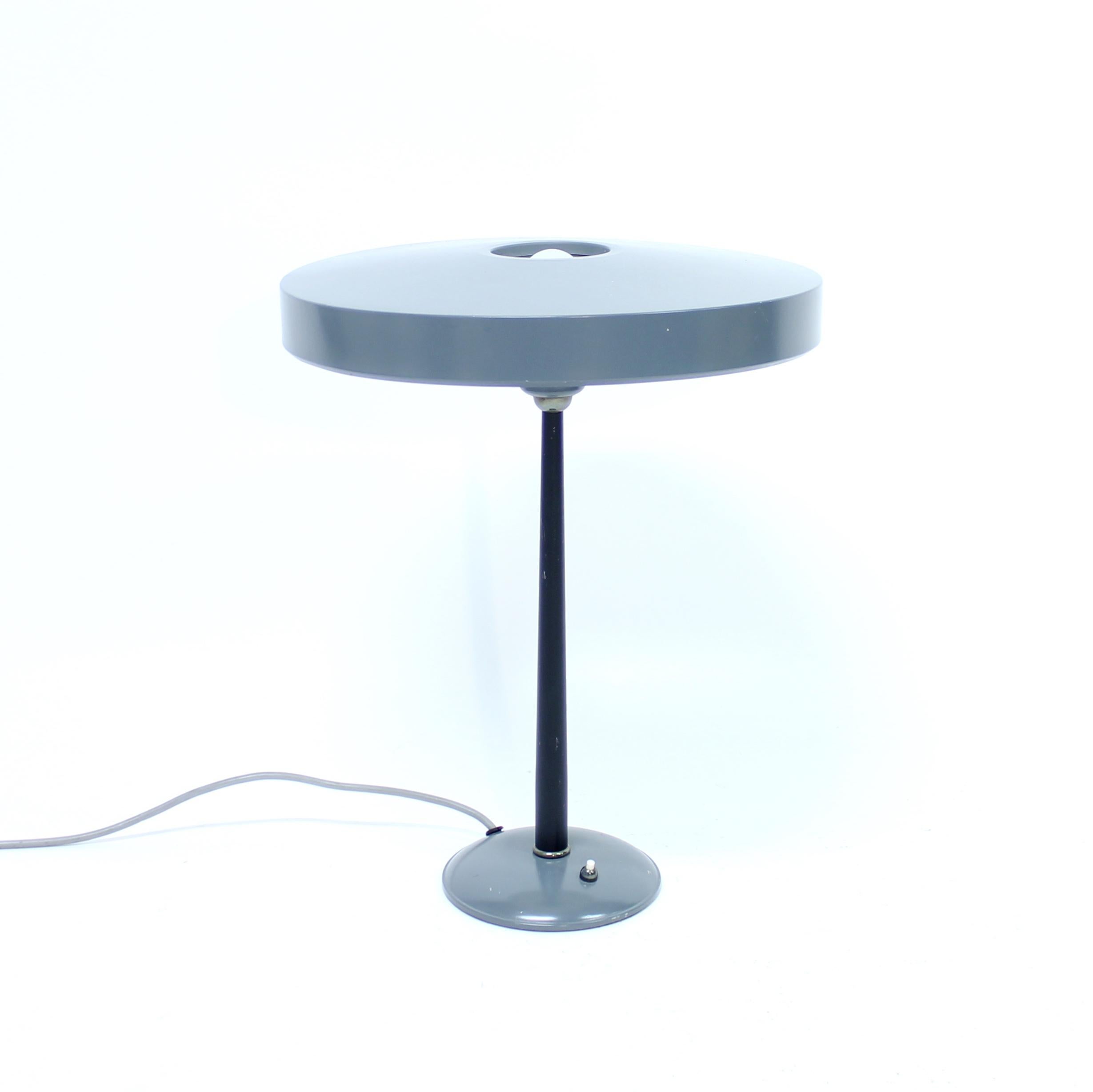 German Louis Kalff, Timor table lamp, Philips, 1960s For Sale