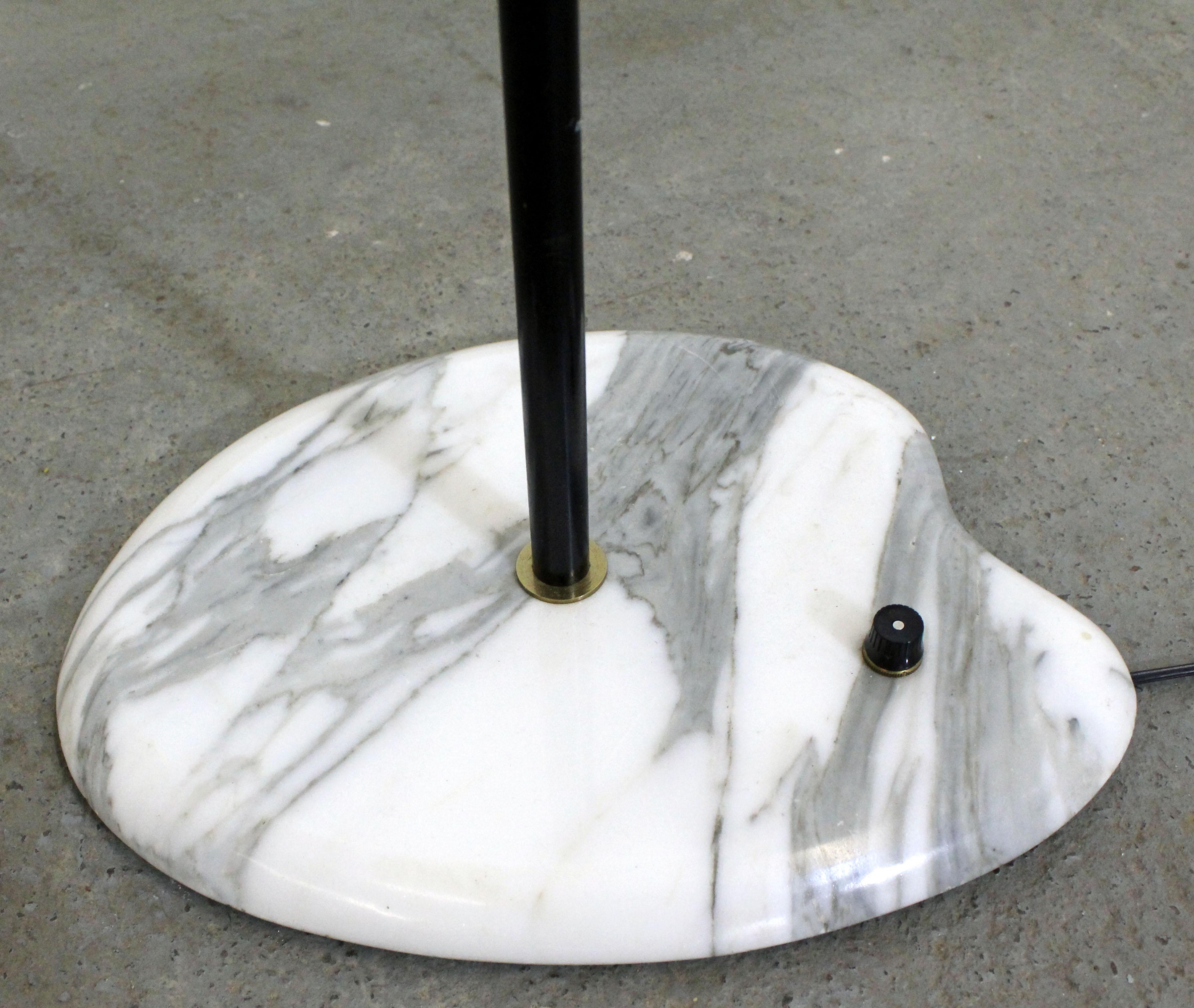 Mid-Century Modern Goffredo Reggiani Stil Nussbaum Surfboard Stehlampe 3