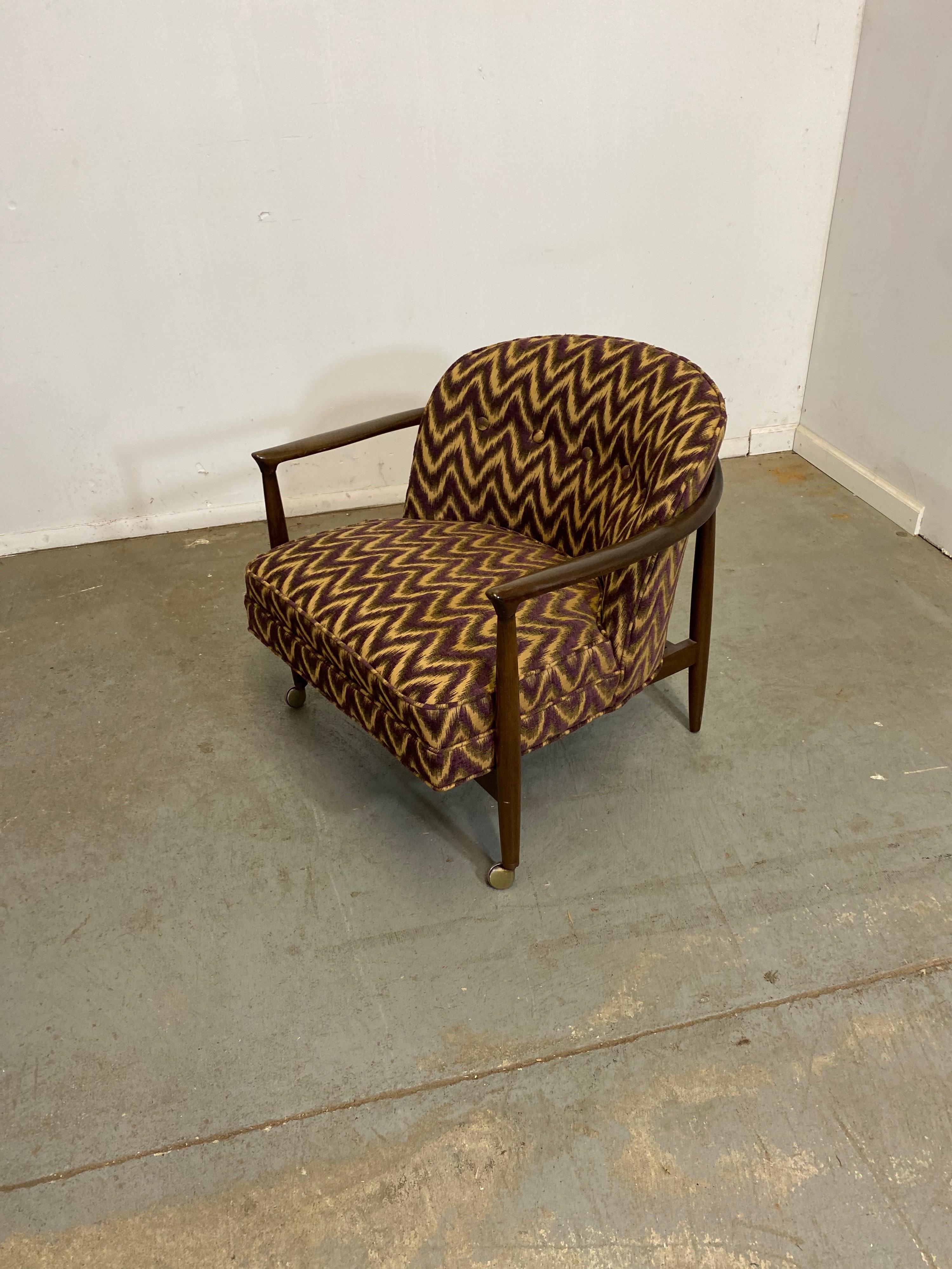 Mid-Century Danish Modern Finn Andersen Barrel Back Club Chair 5