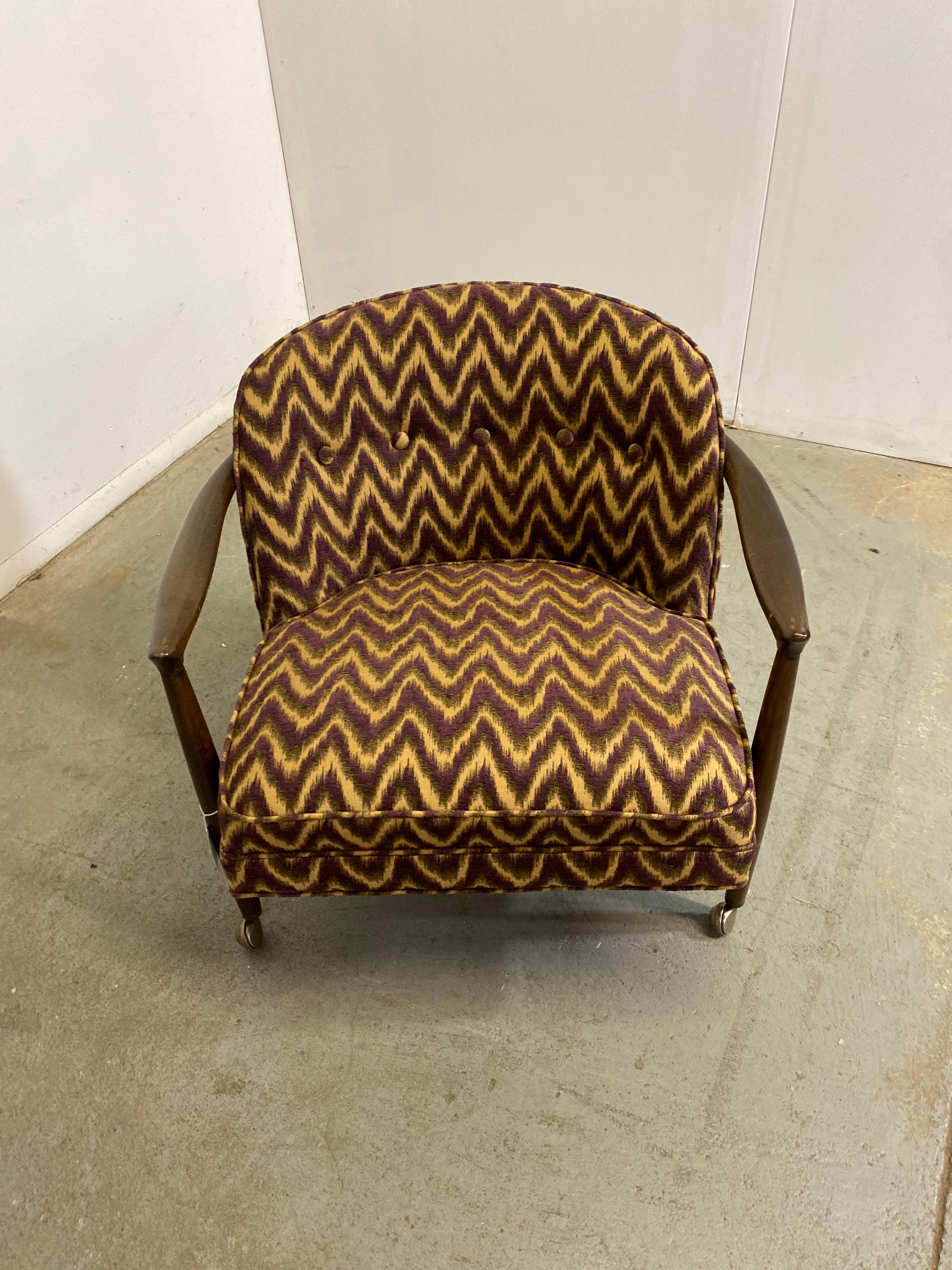 Mid-Century Danish Modern Finn Andersen Barrel Back Club Chair 10
