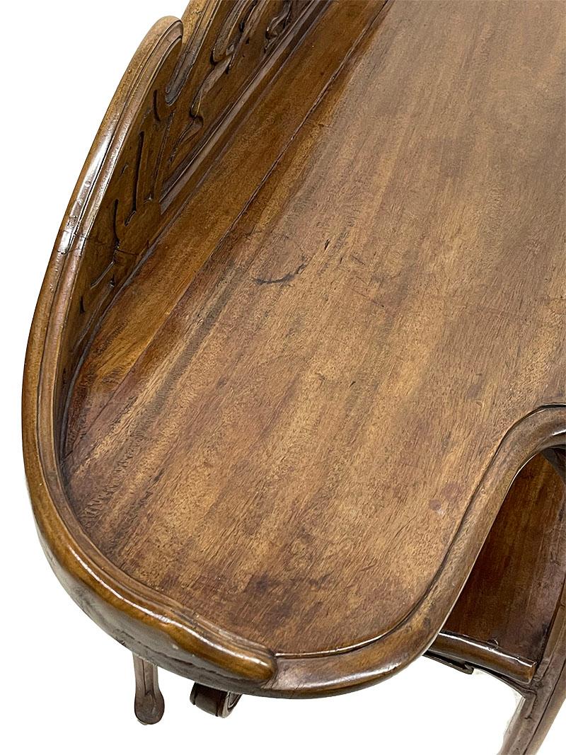 Art Nouveau wall side table, ca. 1900 For Sale 2