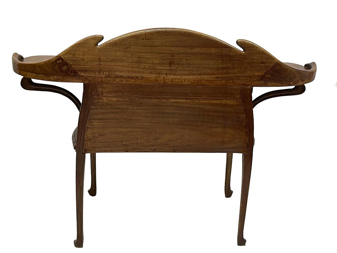 19th Century Art Nouveau wall side table, ca. 1900 For Sale