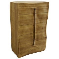 Dresser "the Groove" Handmade in Organic Design, Made in Germany