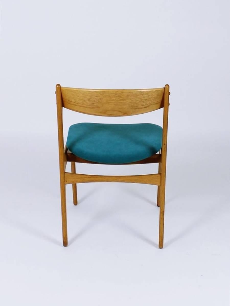 Mid-Century Modern Danish Modern Model 49 Chairs by Erik Buch for O.D. Møbler For Sale