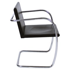  Vintage Thin Pad Tubular Brno Chair by Ludwig Mies van der Rohe