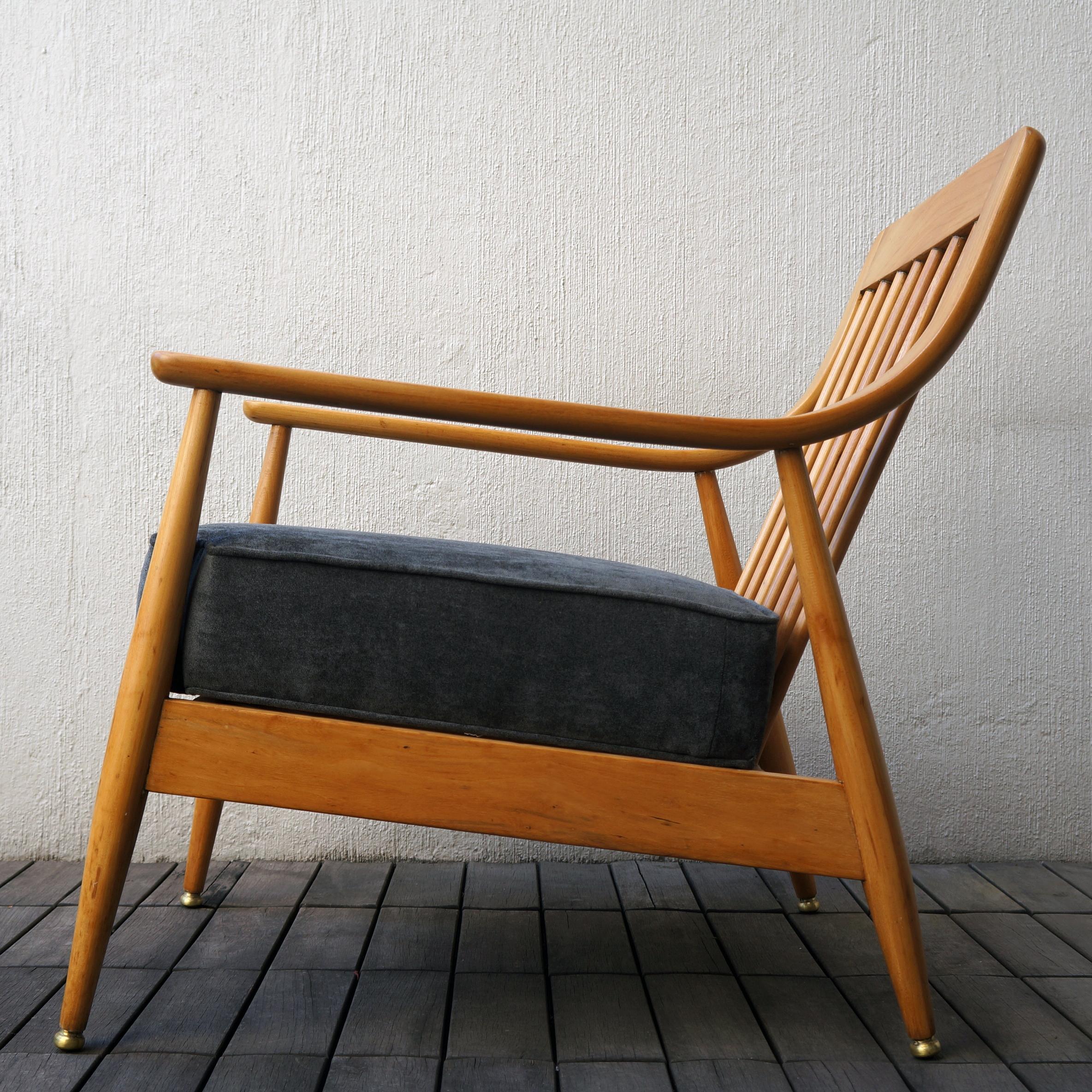 Mid-Century Modern Mexican Midcentury Lounge Chair, “Malinche“, 1950s
