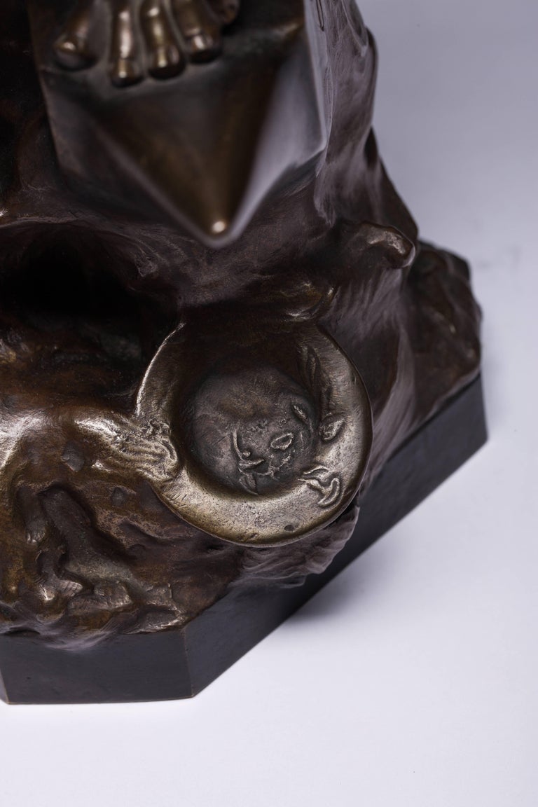 JeanBaptiste Germain, French, 18411910 Le Génie Du Feu For Sale at