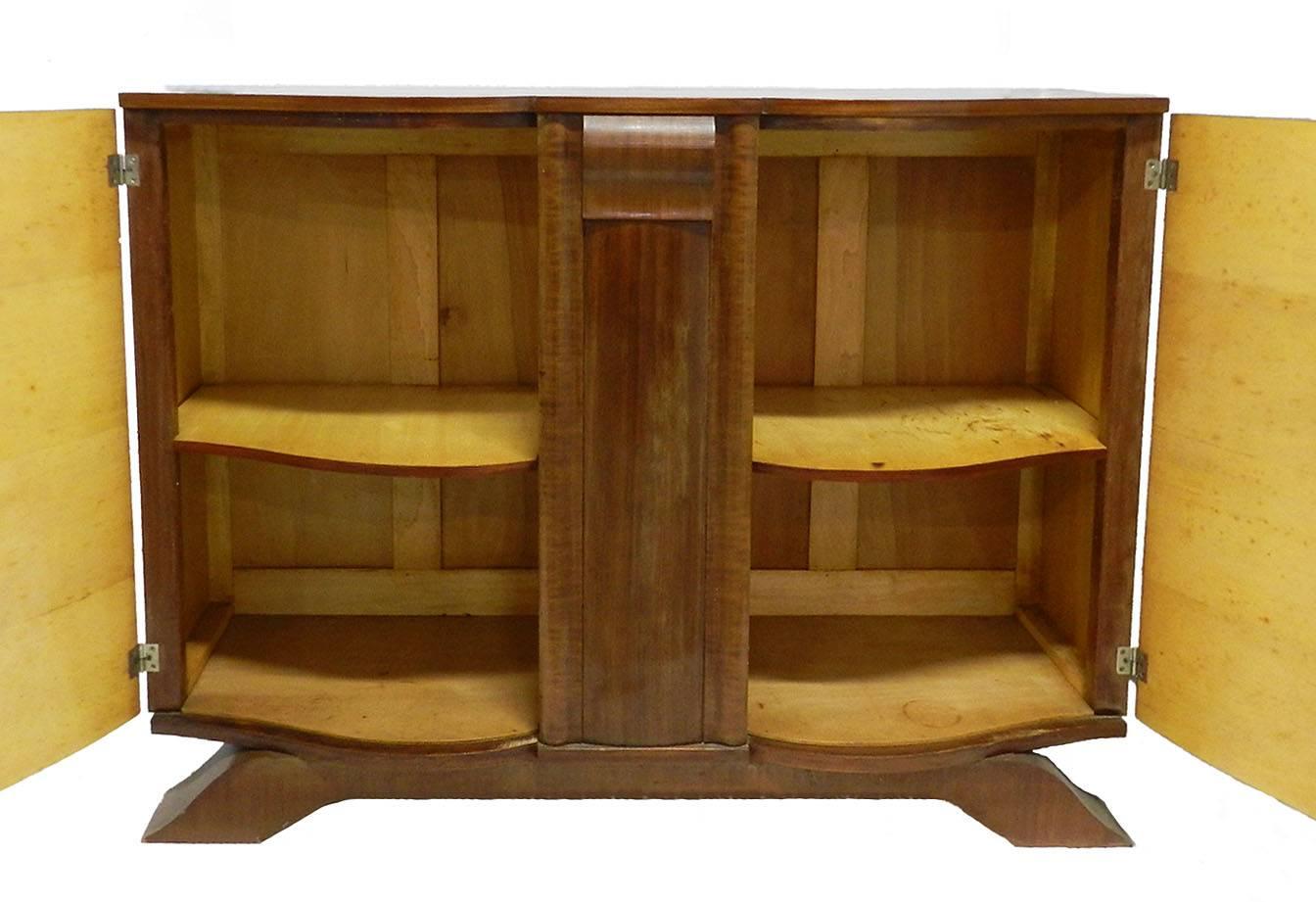 Art Deco Credenza Sideboard Buffet French, circa 1930 FREE SHIPPING options For Sale 5