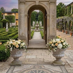 Early 20th Century Italian Set of Two Garden Planters