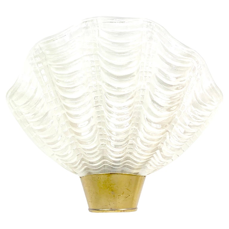 Pair of Seashell Sconces, 1950, Sweden For Sale