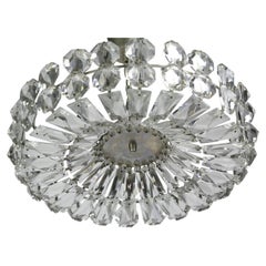 Chunky crystal Chandelier Austria, 1960, Bakalowits