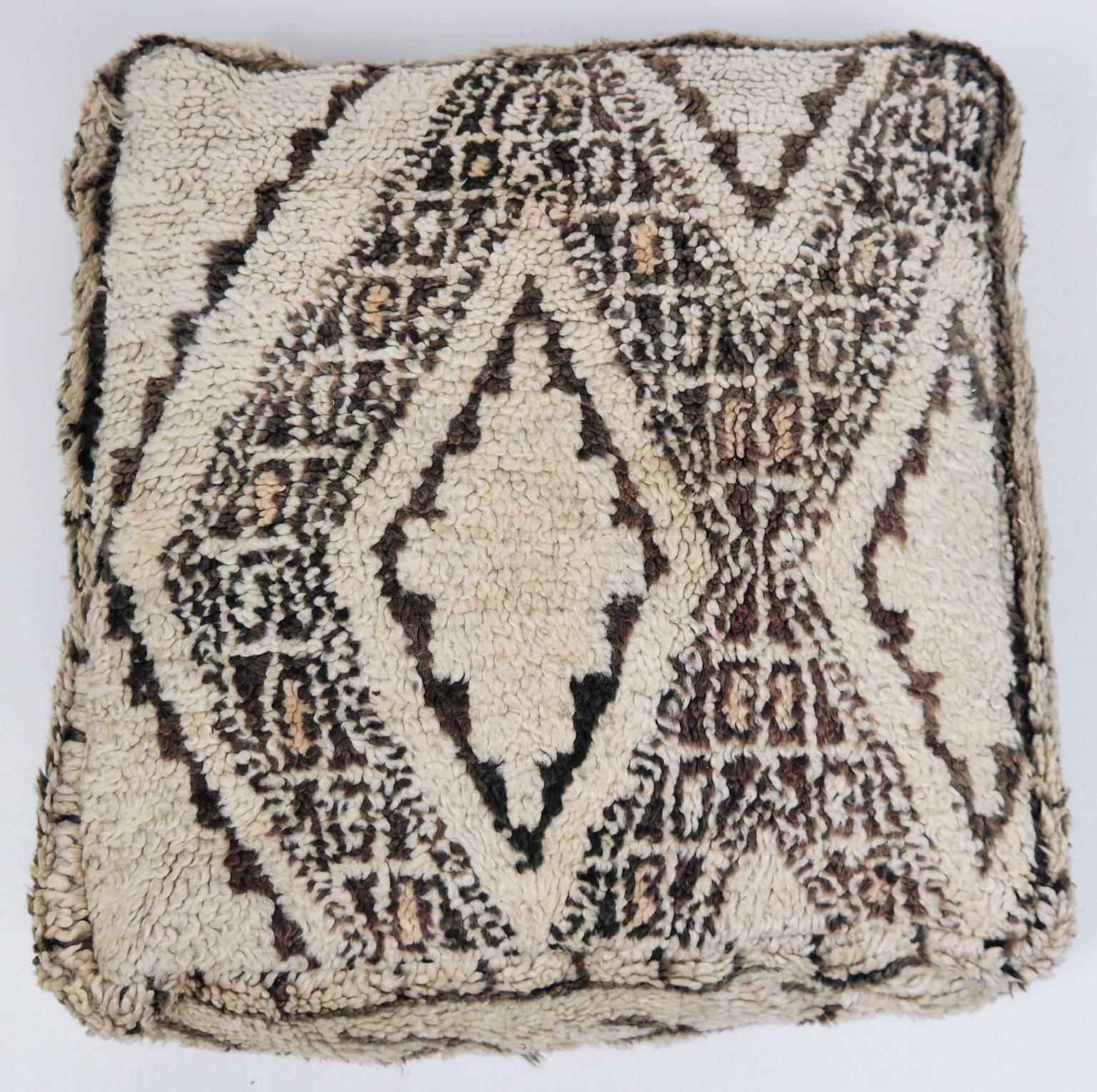 Moroccan Pouf Beni Ourain Floor Cushion Morocco Ottoman For Sale Moroccan Pouf Beni Ourain Floor Cushion Morocco Ottoman For Sale