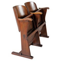 Sedie da cinema vintage, anni '30