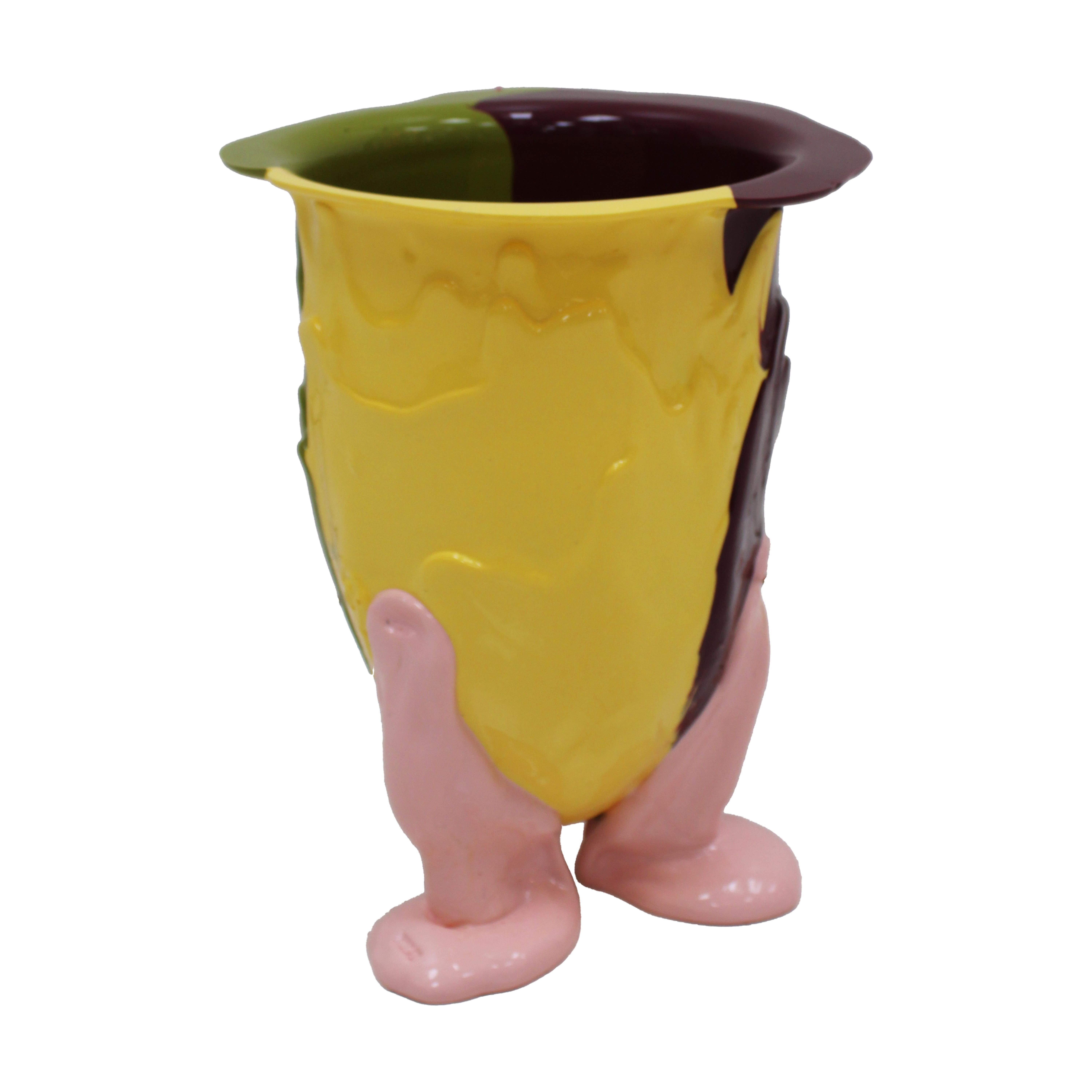 Italian Resin Vase Model Amazonia Designed by Gaetano Pesce Fish Collection Contemporary For Sale