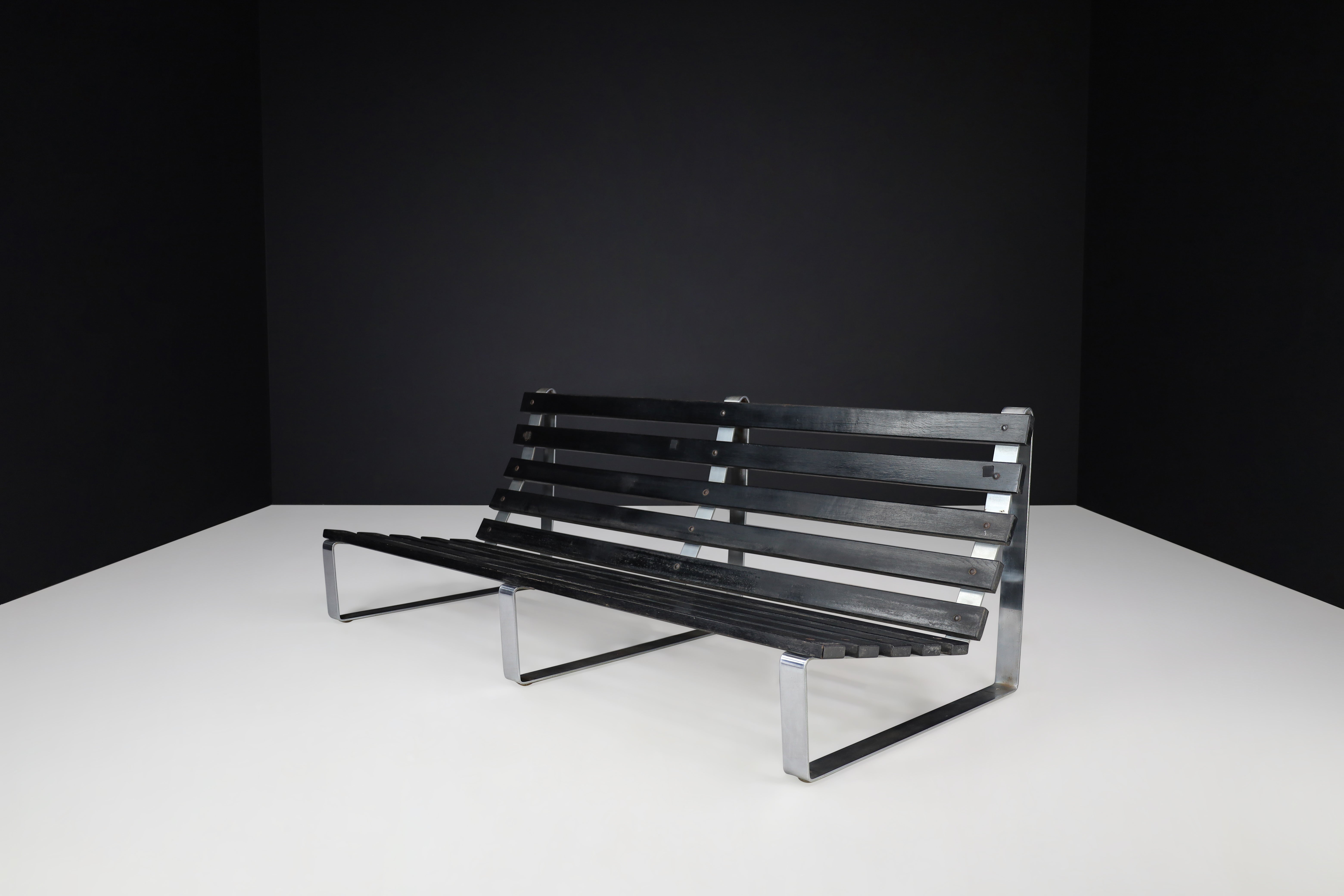 Mid-Century Modern 3-Seat Sofa / Bench by Kho Liang Ie for Artifort Netherlands