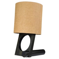 Lampe de table en bois massif Vladimír Nývlt, Prague, 1970 Rare scul