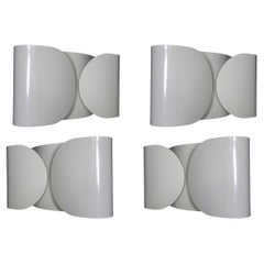 ‘Foglio’ Wall Lights by Tobia Scarpa for Flos, 1966 – Set of Four