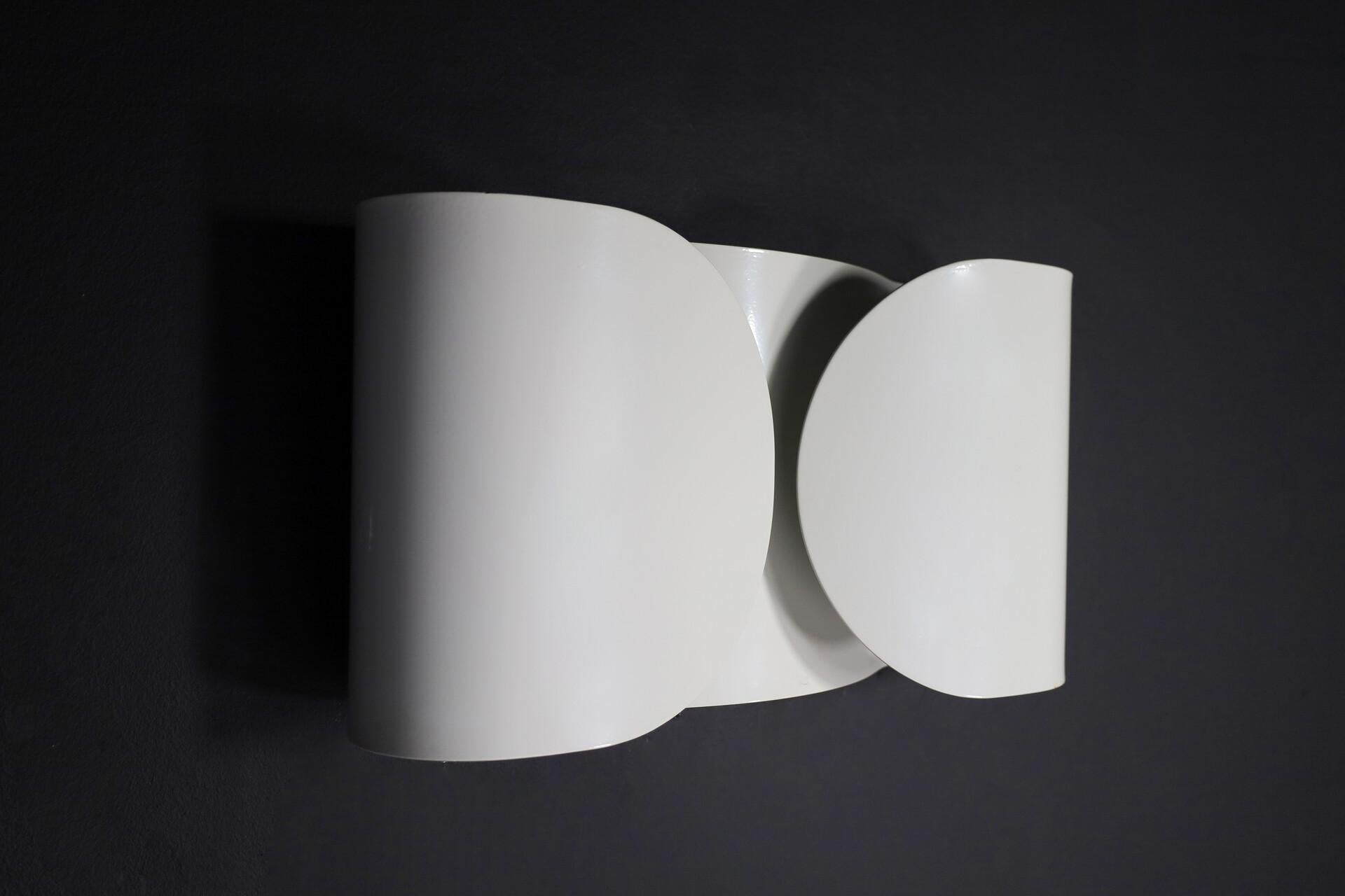‘Foglio’ Wall Lights by Tobia Scarpa for Flos, 1966 – Set of Four For Sale 3