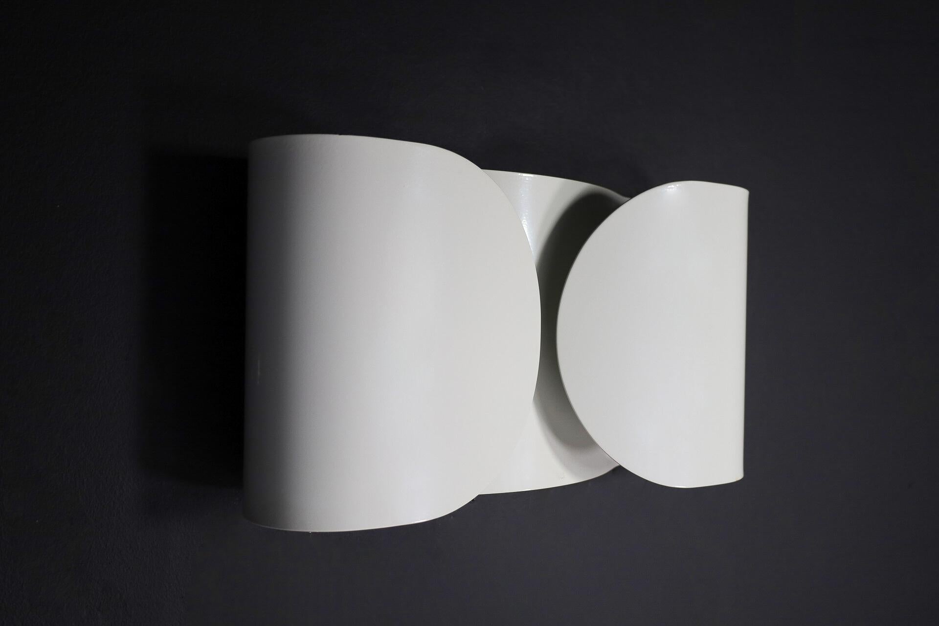 ‘Foglio’ Wall Lights by Tobia Scarpa for Flos, 1966 – Set of Four For Sale 5