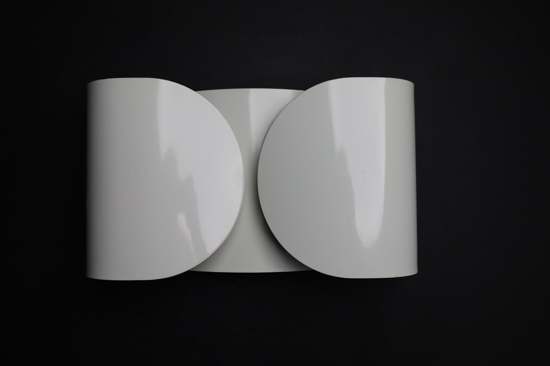 ‘Foglio’ Wall Lights by Tobia Scarpa for Flos, 1966 – Set of Four In Good Condition For Sale In Almelo, NL