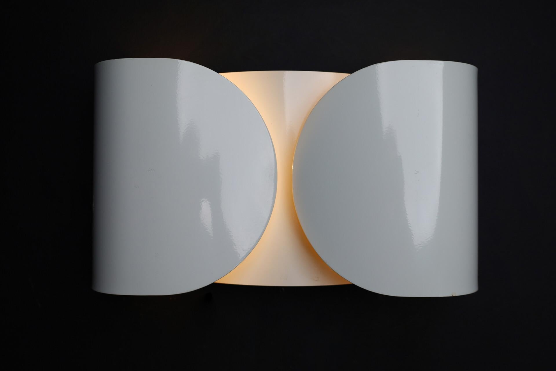 Italian ‘Foglio’ Wall Lights by Tobia Scarpa for Flos, 1966 – Set of Four For Sale