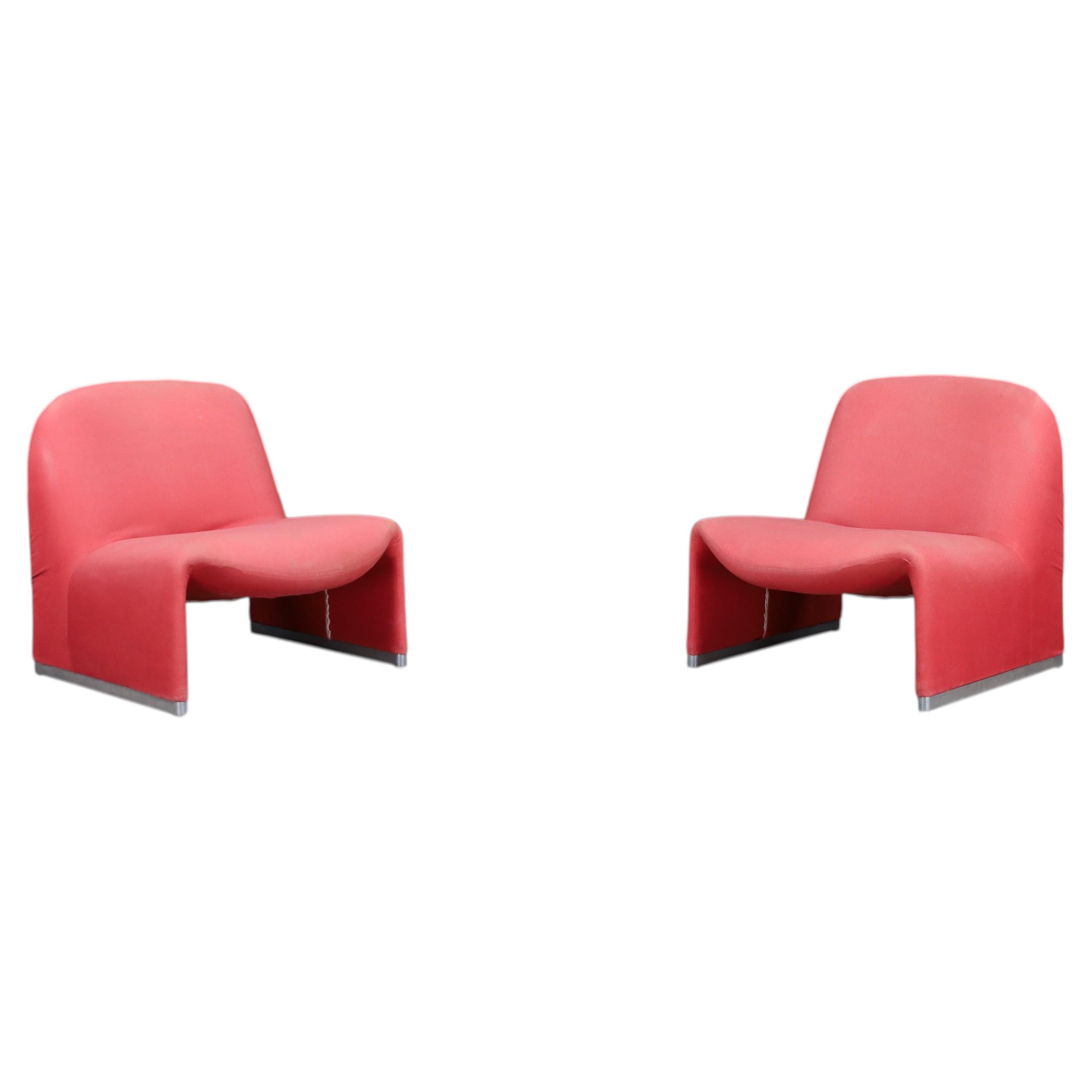 Chaises longues Giancarlo Piretti pour Anonima Castelli, Italie, années 1970