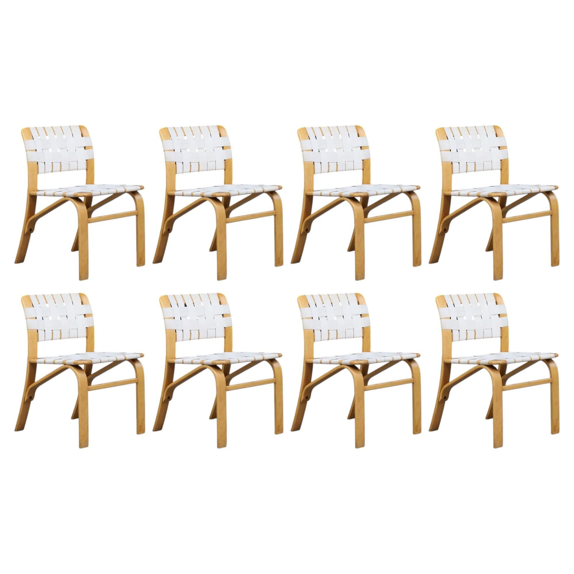Set of 8 “Pause” Dining Chairs by Mario Giannetti for Acerbis, Italy, 1980s For Sale