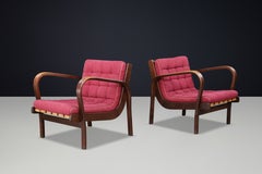 Pair of ‘Inka’ Lounge Chairs by Karel Koželka & Antonín Kropáček Praha 1944