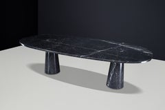 Angelo Mangiarotti for Skipper 'Eros' Large Oval dining table or Executive Desk.