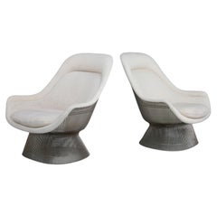 Pair of Warren Platner ‘Easy’ Lounge Chairs for Knoll International, circa 1980