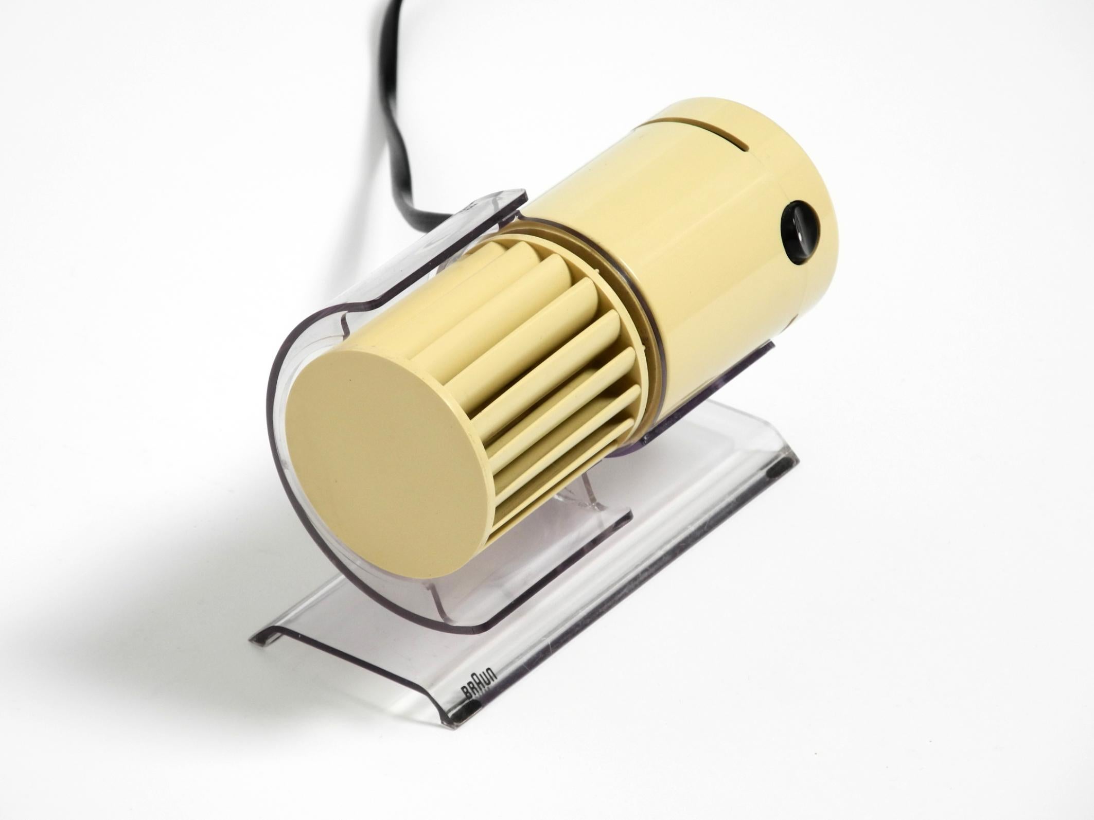 Original BRAUN Tischventilator HL-70 Typ 4 550  in Beige aus den 70er Jahren (Deutsch) im Angebot