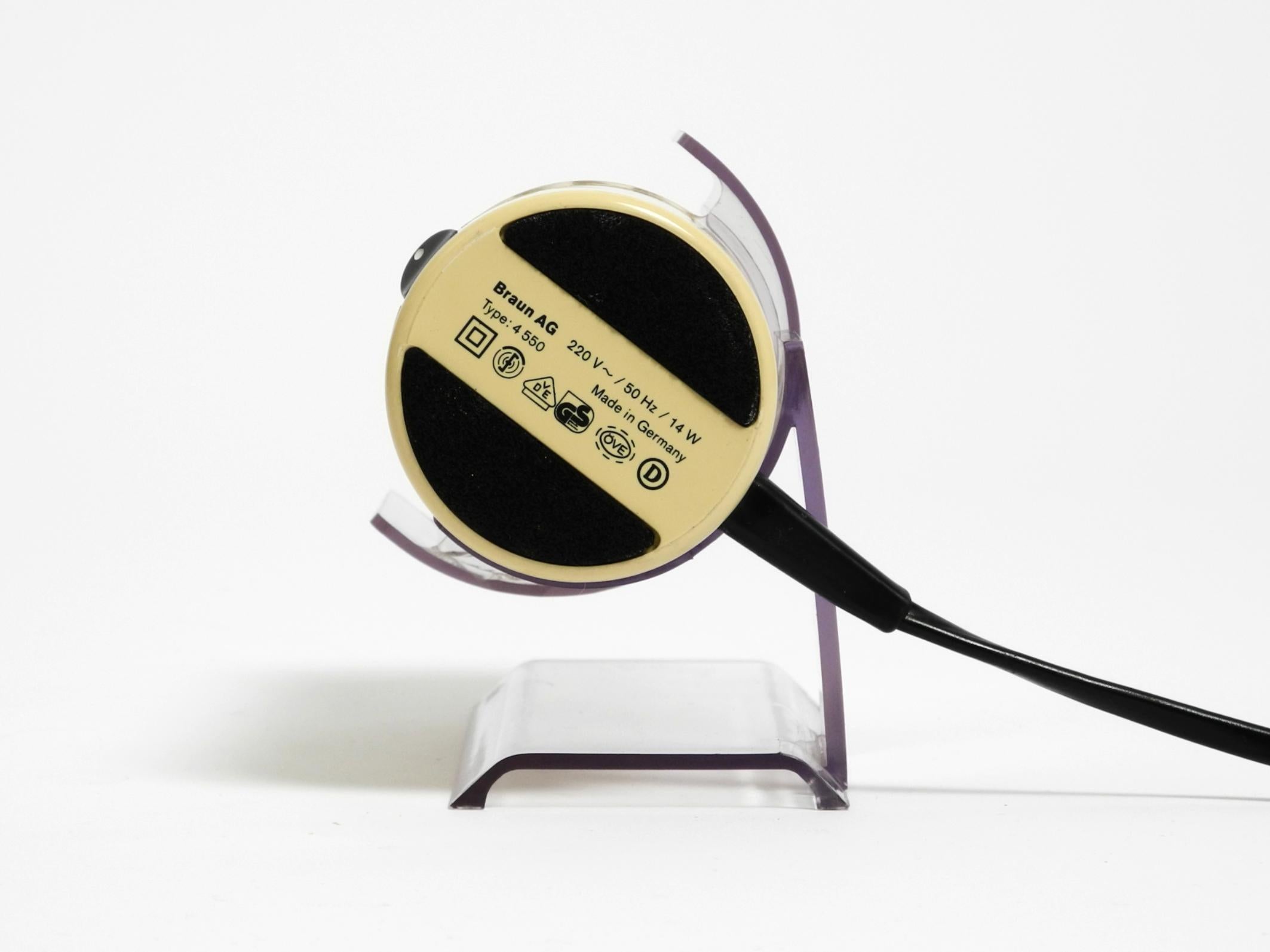 Original BRAUN Tischventilator HL-70 Typ 4 550  in Beige aus den 70er Jahren im Zustand „Gut“ im Angebot in München, DE