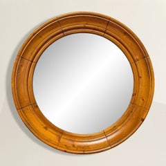Rather Large Round Framed Mirror