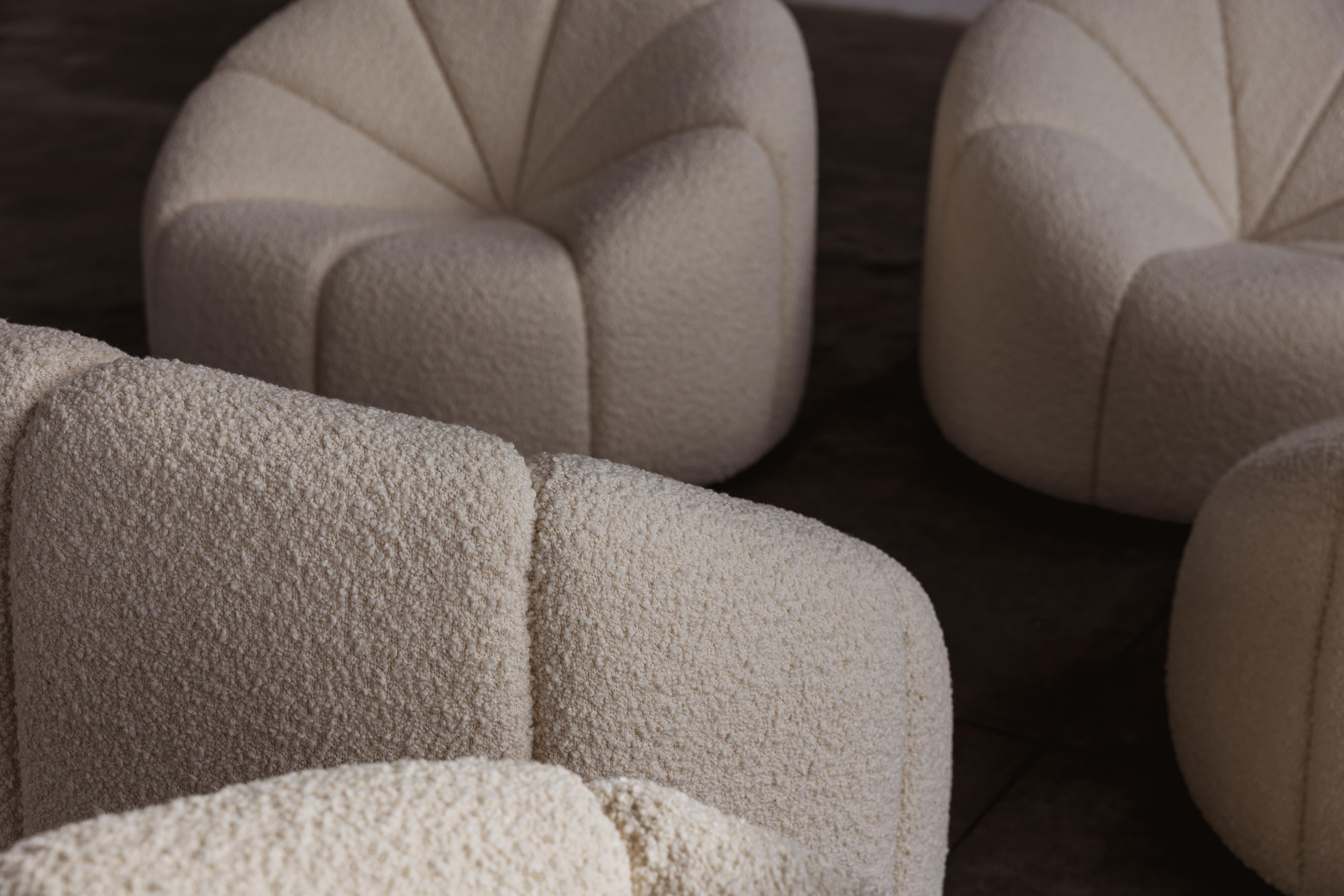 Pierre Paulin “Elysée” Chairs, 1972, Set of 4 9