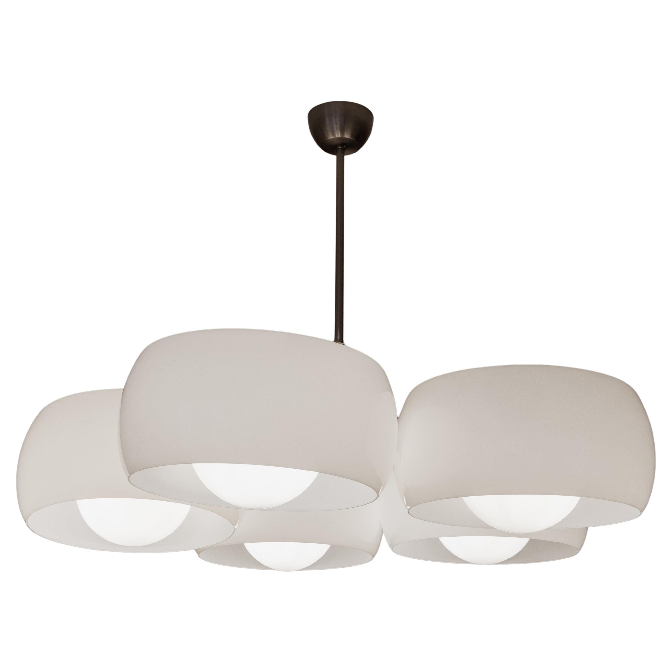 Vico Magistretti “Pentaclinio” Ceiling Lamp for Artemide, 1967