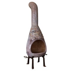 Giovanni Battista Mitri Chimenea de mayólica con hogar, 1965