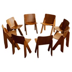 Gigi Sabadin “Peota” Dining Chairs, 1971, Set of 8