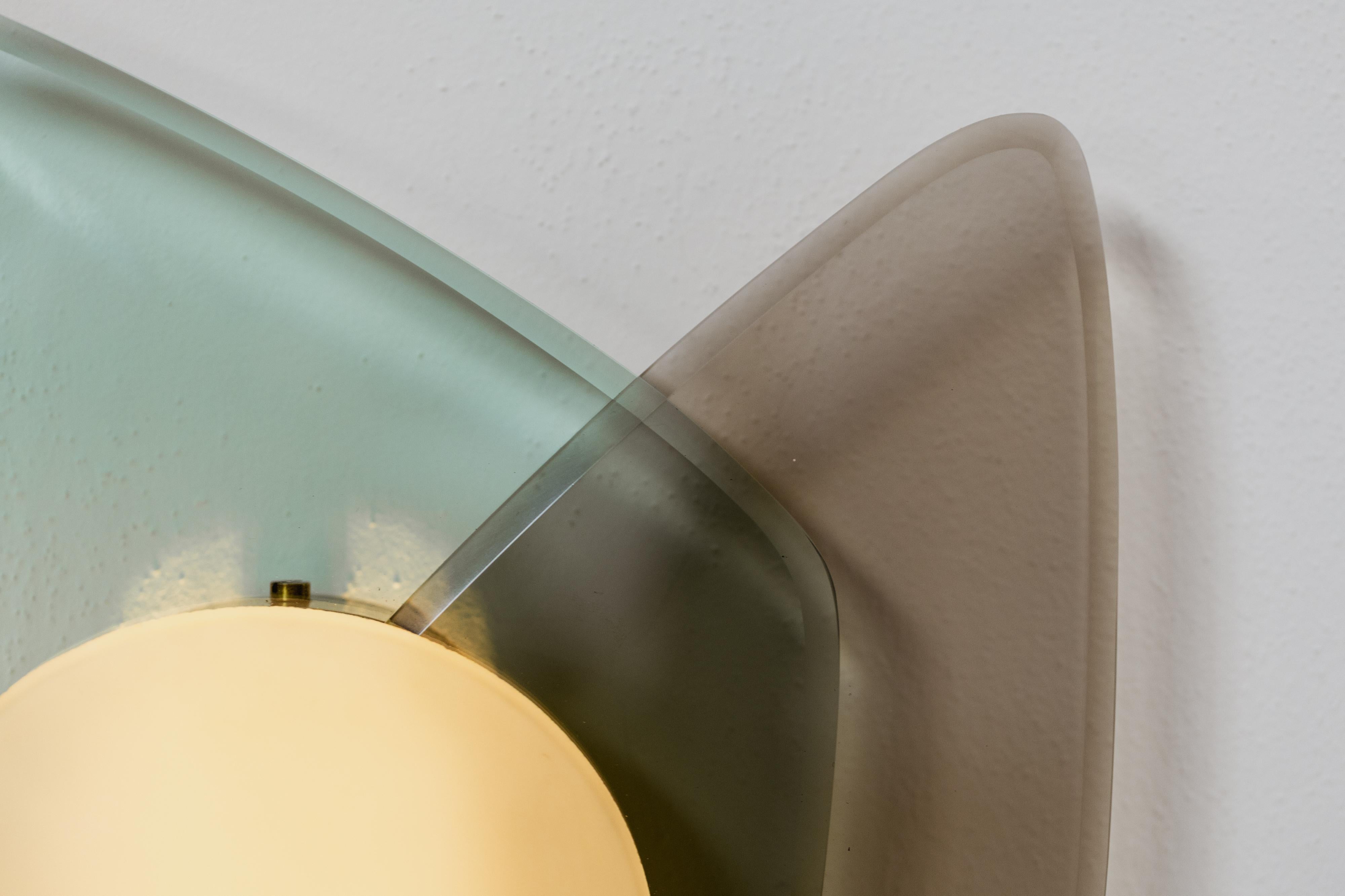 Lámpara Max Ingrand para Fontana Arte, 1955 Latón en venta