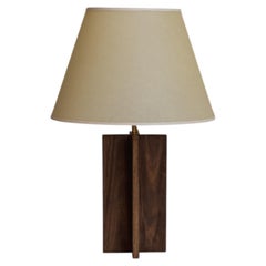 "Croisillon" Table Lamp in the Style of Jean-Michel Frank, 1940s