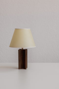 "Croisillon" Table Lamp in the Style of Jean-Michel Frank, 1940s
