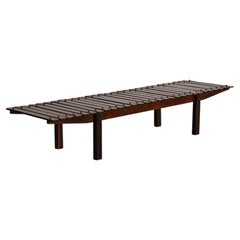 Sergio Rodrigues "Mucki" Bench for OCA, Brazil, 1958, Attributed