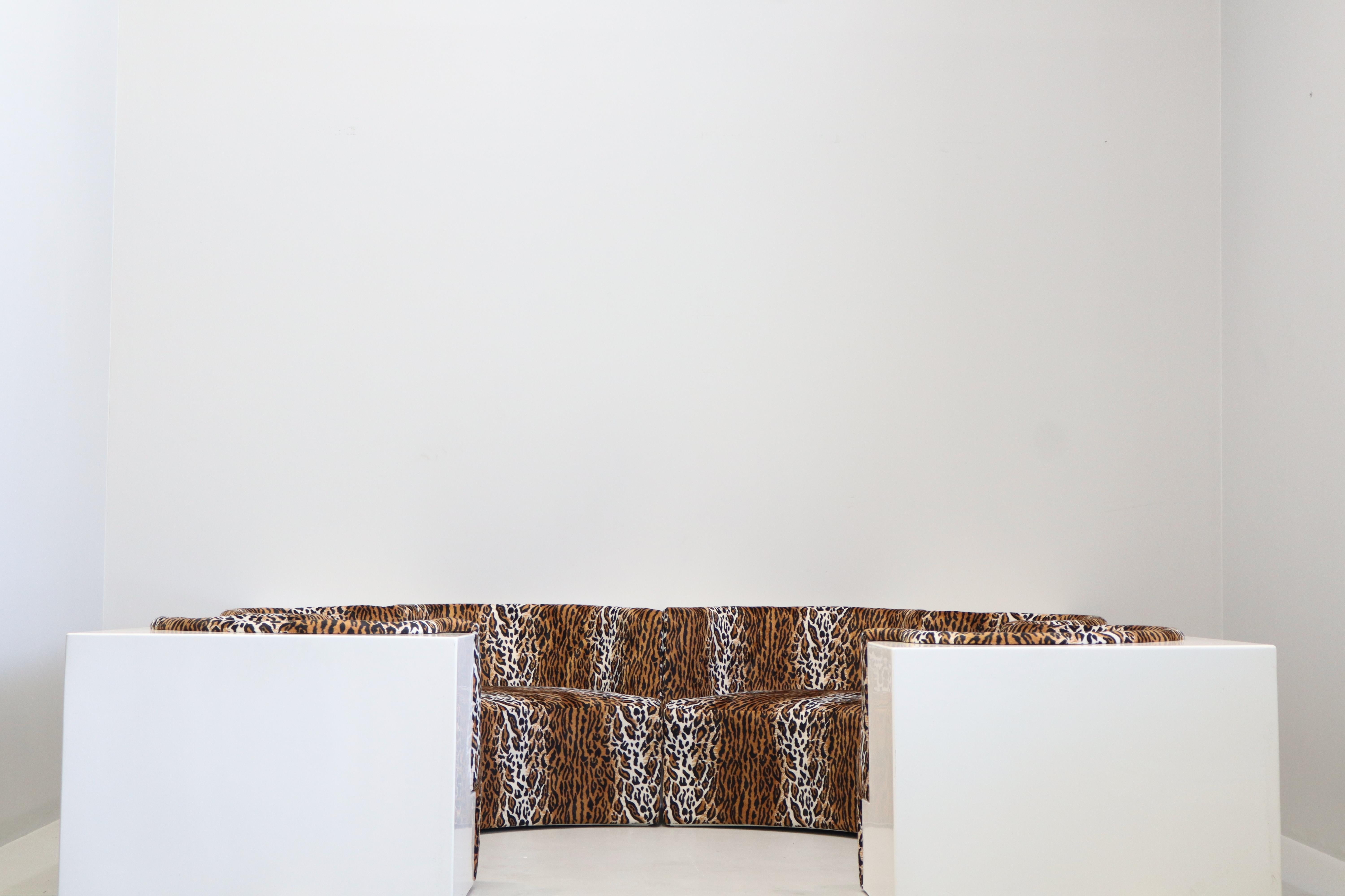 Sehr seltenes Safari Lounge Sofa, Archizoom Associati 1968 im Zustand „Hervorragend“ im Angebot in Rovereta, Repubblica di San Marino