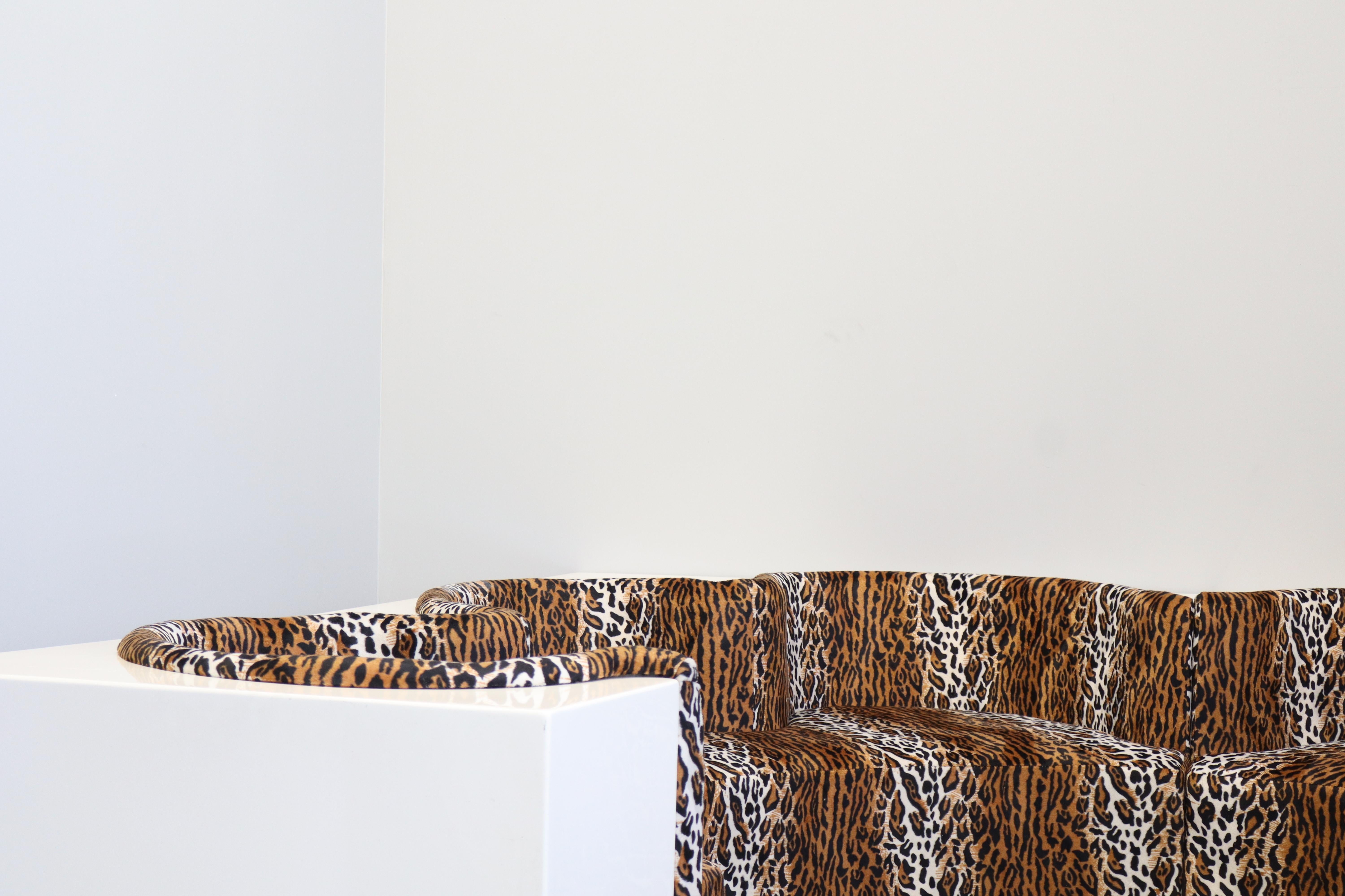 Sehr seltenes Safari Lounge Sofa, Archizoom Associati 1968 (Italienisch) im Angebot