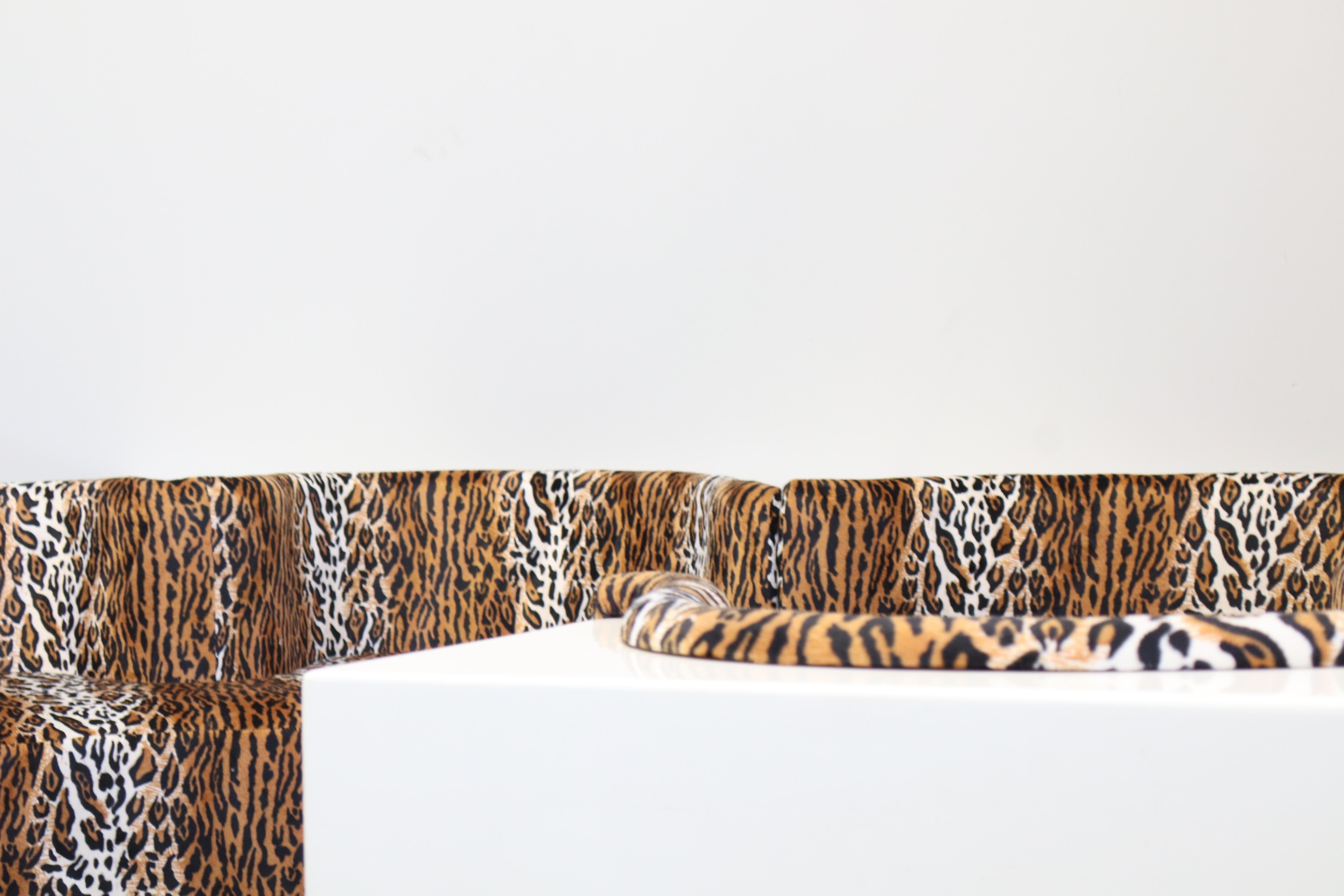 Sehr seltenes Safari Lounge Sofa, Archizoom Associati 1968 im Angebot 3