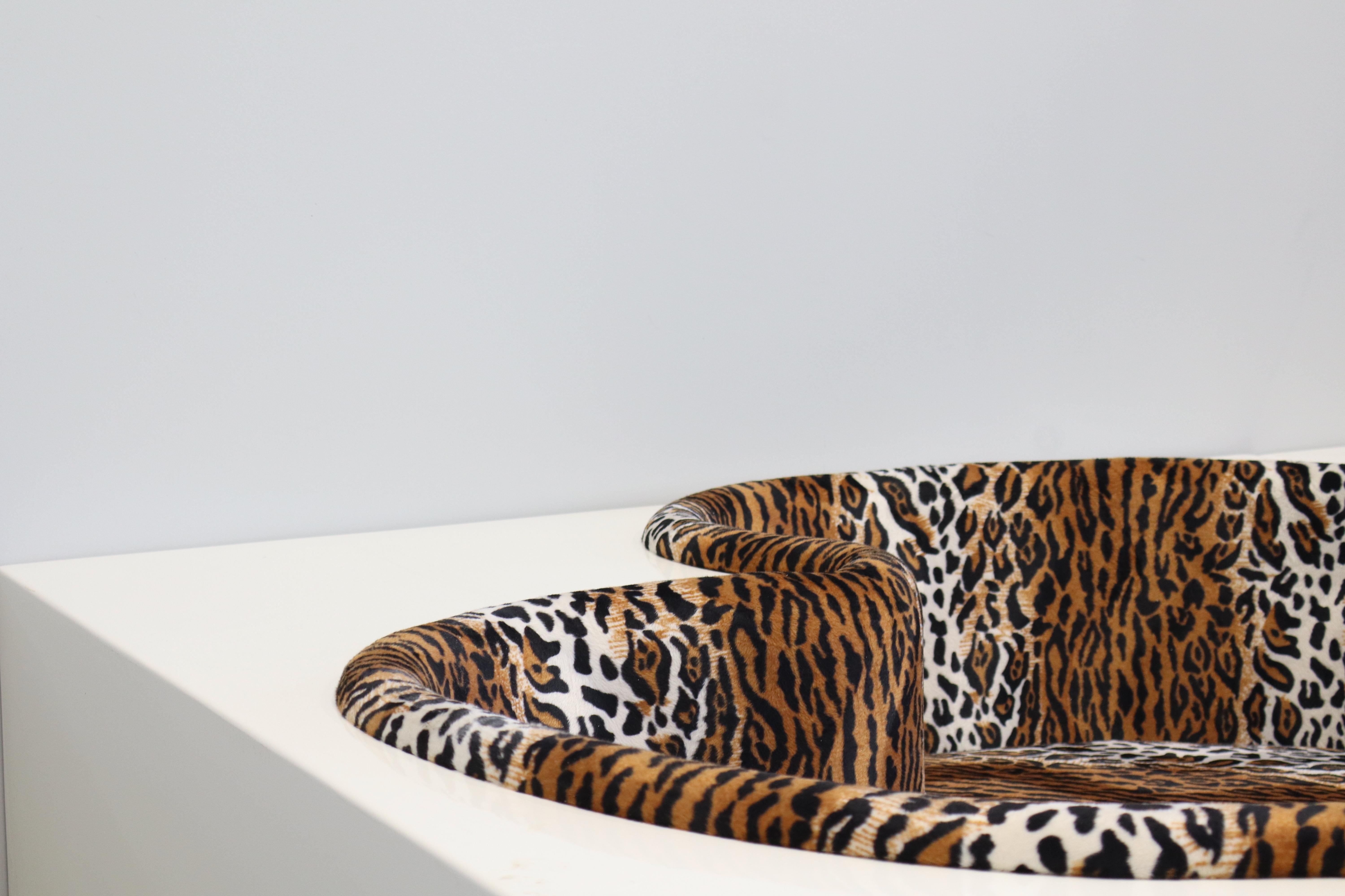 Sehr seltenes Safari Lounge Sofa, Archizoom Associati 1968 im Angebot 1