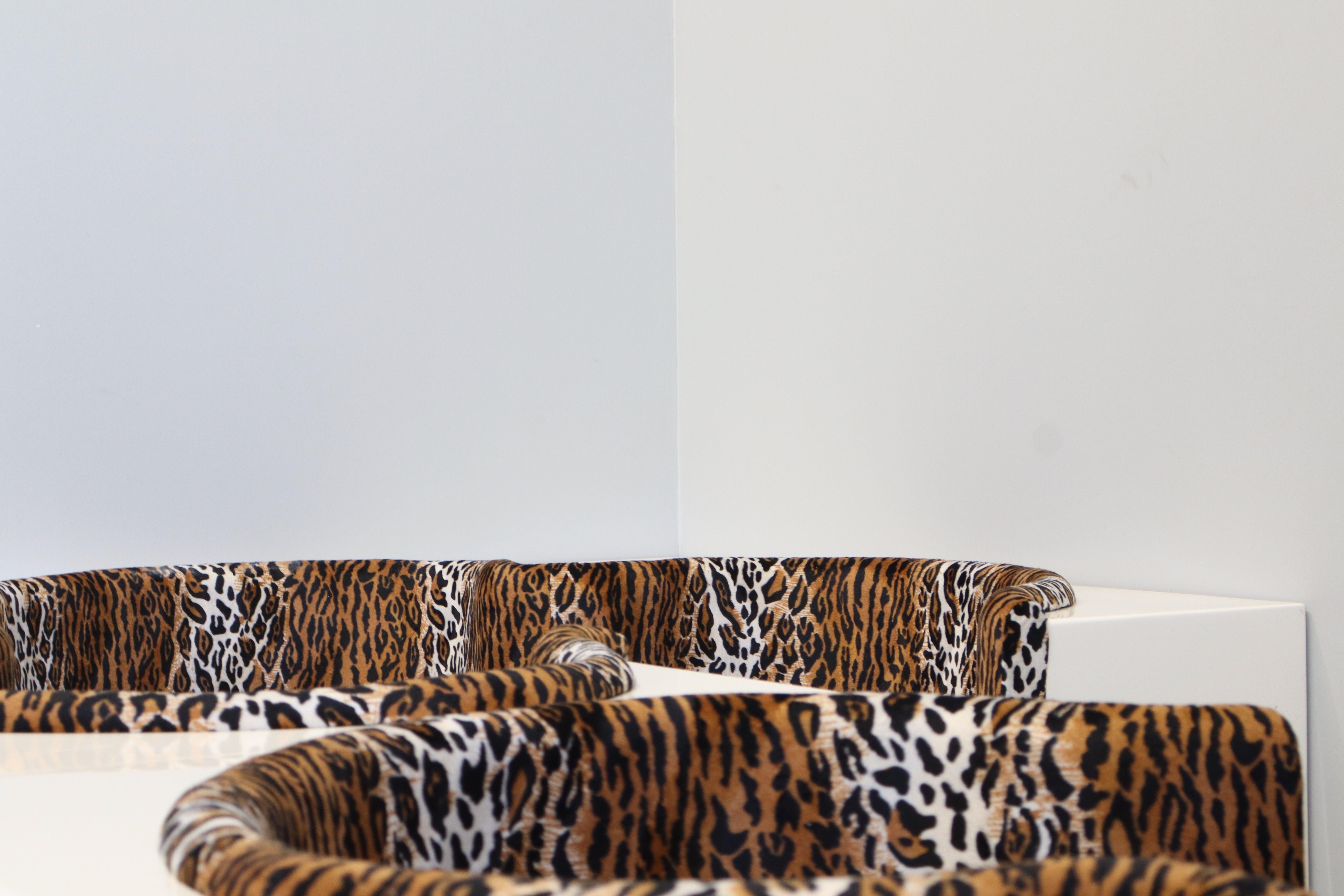 Sehr seltenes Safari Lounge Sofa, Archizoom Associati 1968 im Angebot 12