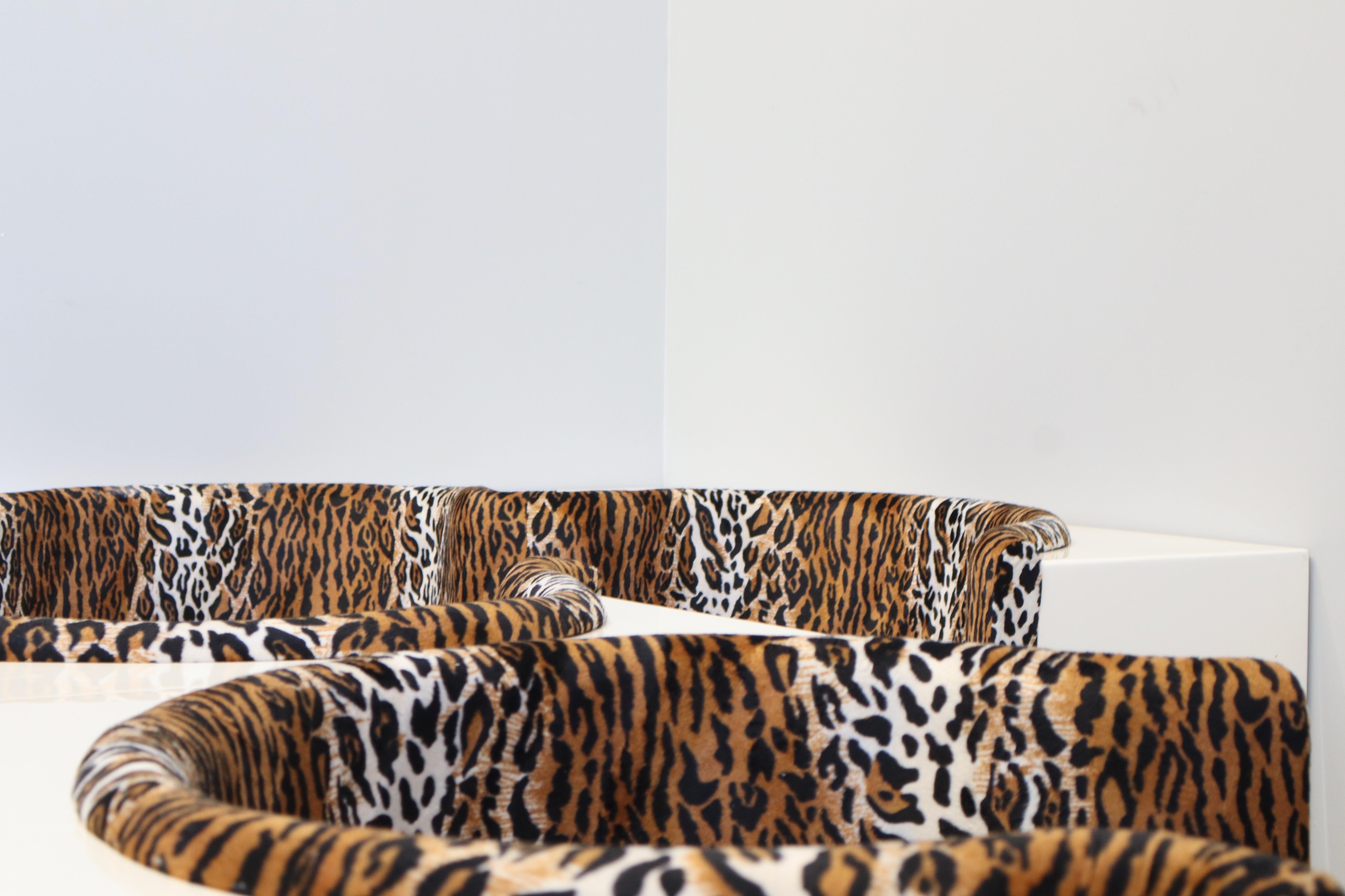 Sehr seltenes Safari Lounge Sofa, Archizoom Associati 1968 im Angebot 13