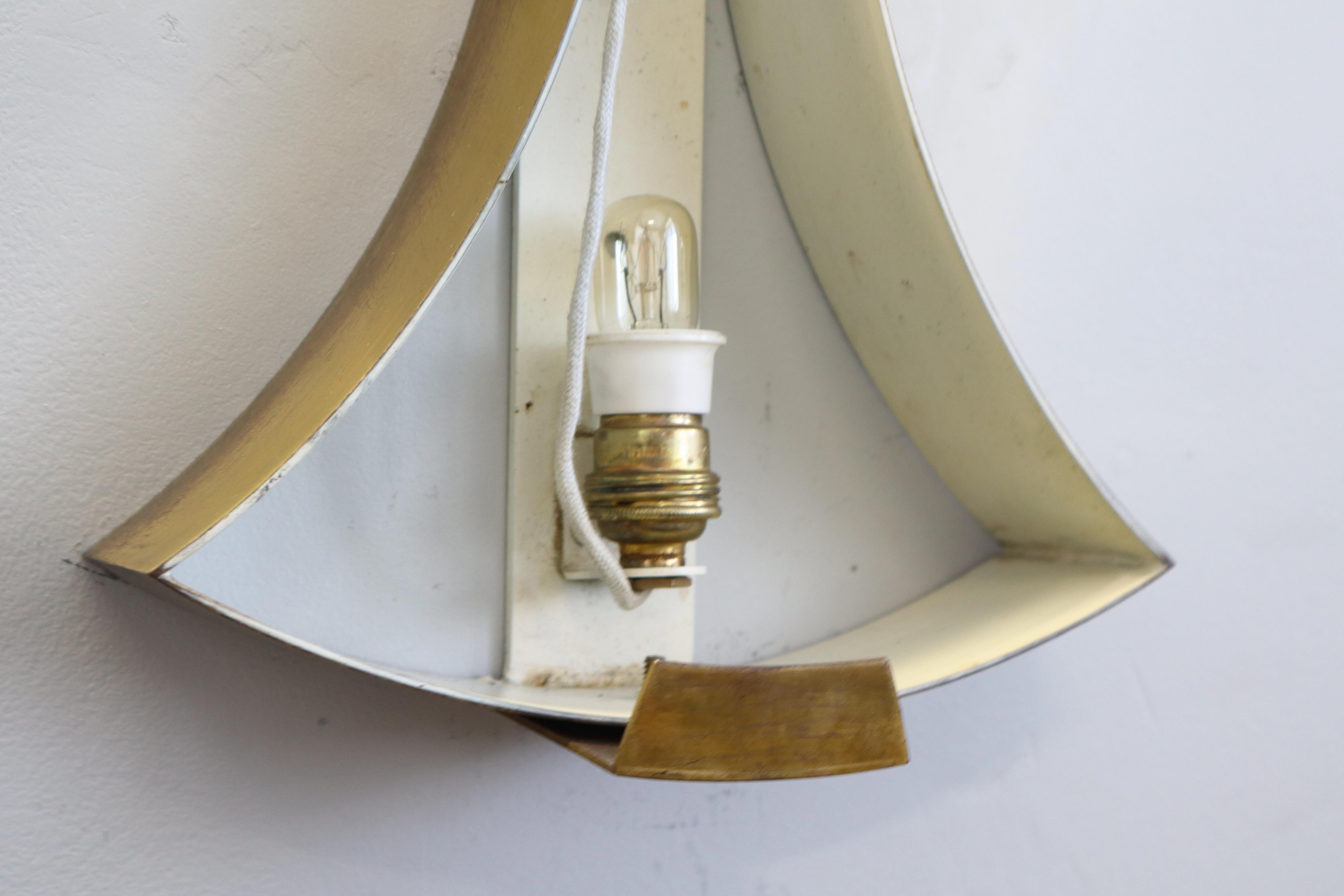 Max Ingrand Per Fontana Arte Rara Coppia Di Applique Modello 2225 en venta 11