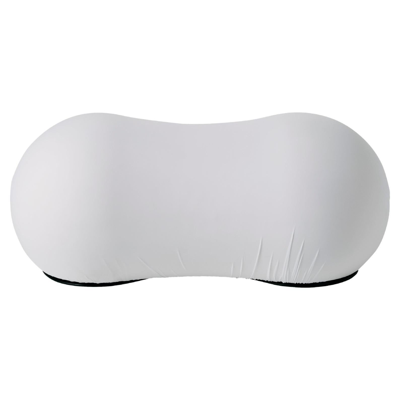 Baleri Italia Tato Bonbon Pouf in Titanium Grey by Enrico Baleri For Sale